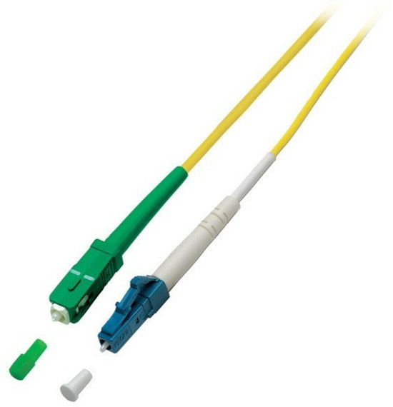 Câble fibre optique simplex Danicom OS2 SC/ APC-LC 5m
