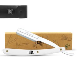 Haryali London Cut Throat Shaving Razor voor mannen, klassiek scheermes voor scheren voor salon en thuis, Rasoirs Rasoi + 10 mesjes