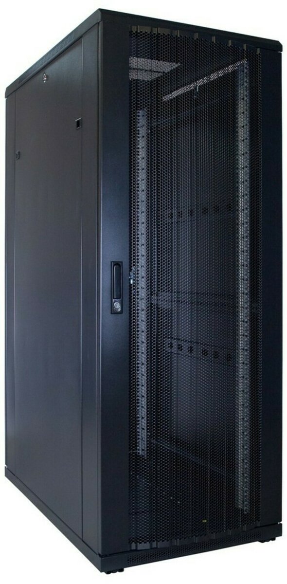 DSIT 32U serverkast met geperforeerde deur 600x1000x1600mm (BxDxH) - serverbehuizing - serverrack - 19 inch