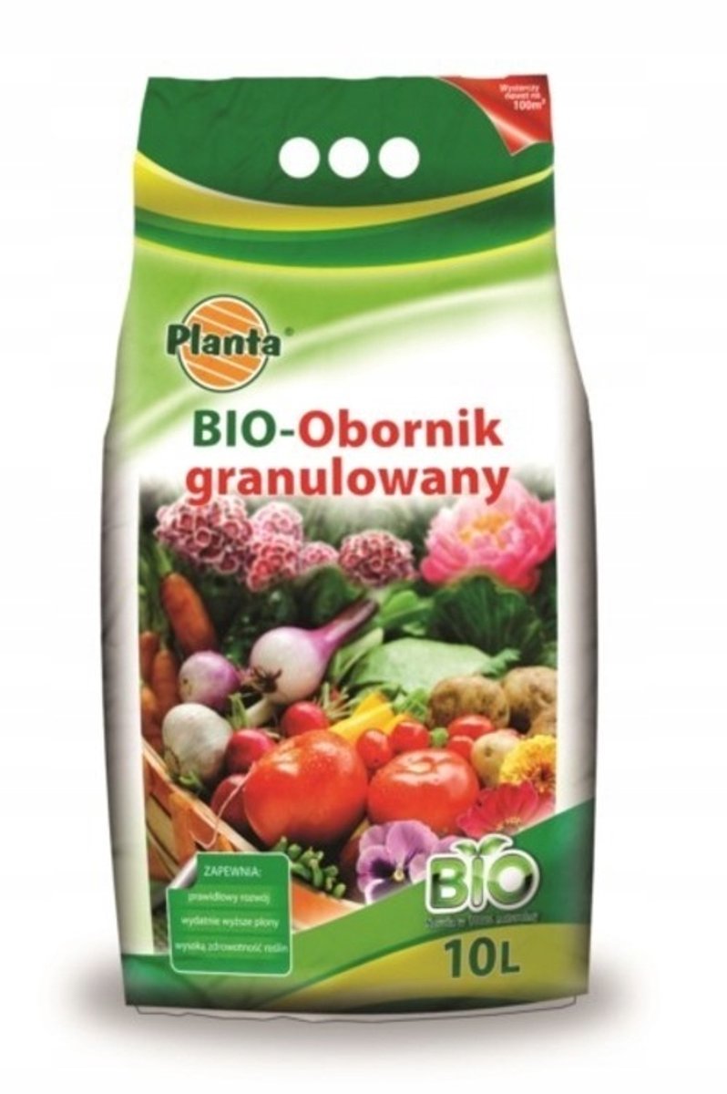 Planta - BIO Granulaatmeststof - 10L - 100% Natuurlijk - Voor Alle Tuinplanten