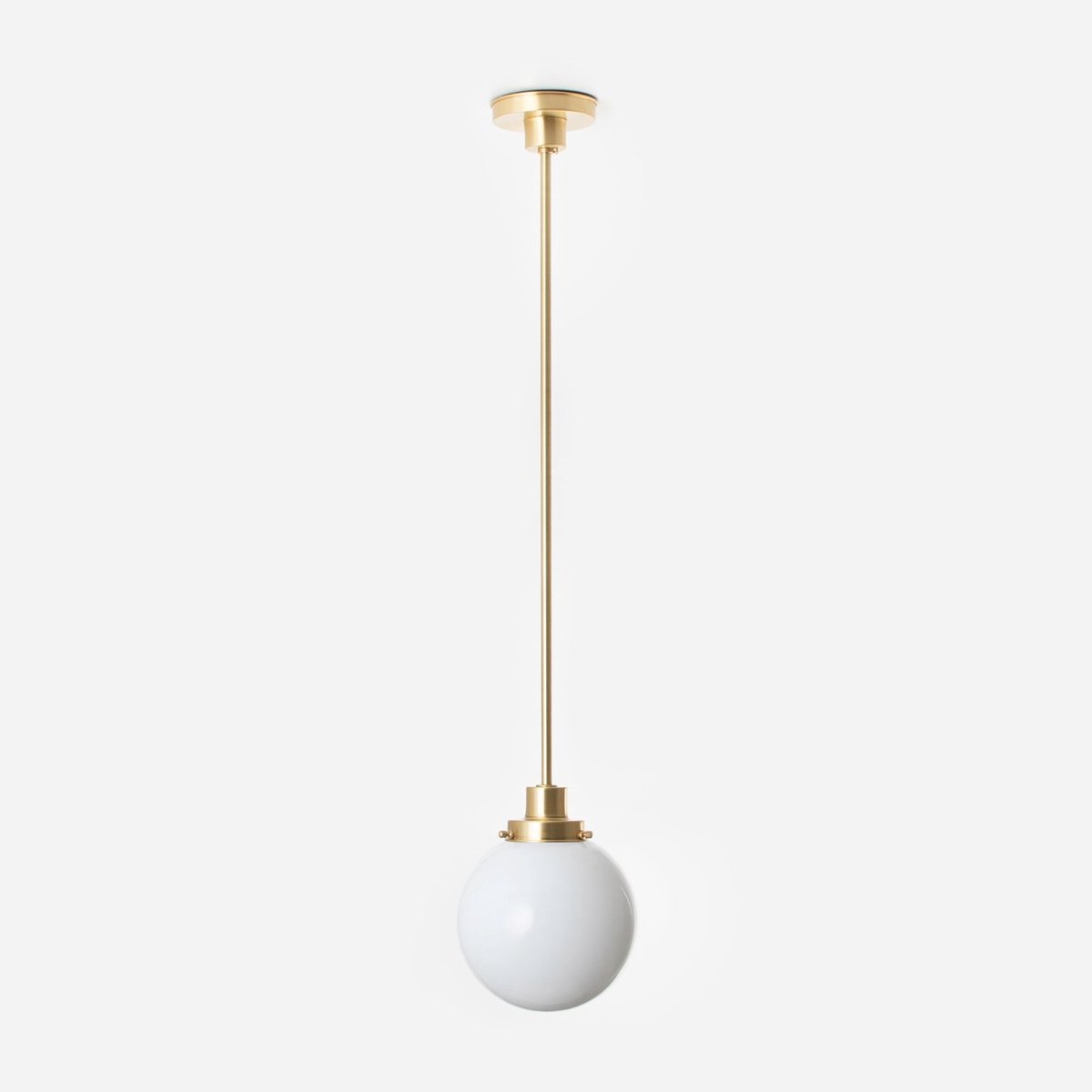 Hanglamp Bol Ø 20 20's Messing - Art Deco Trade