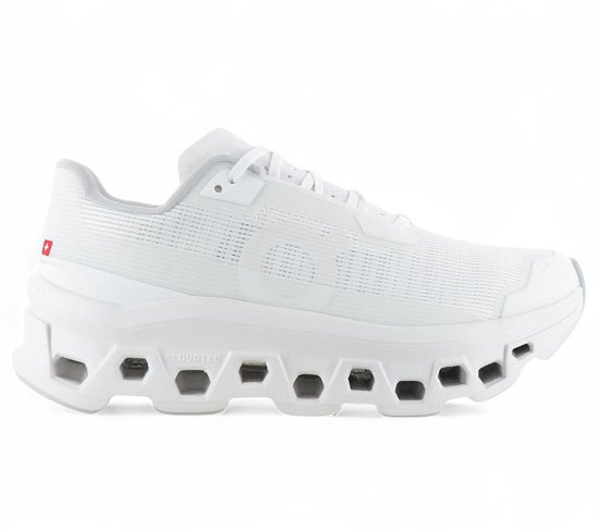 ON Running Cloudmonster Void - Dames Hardloopschoenen Cloud schoenen White-White 3WF10491200 - Maat EU 38 US 7