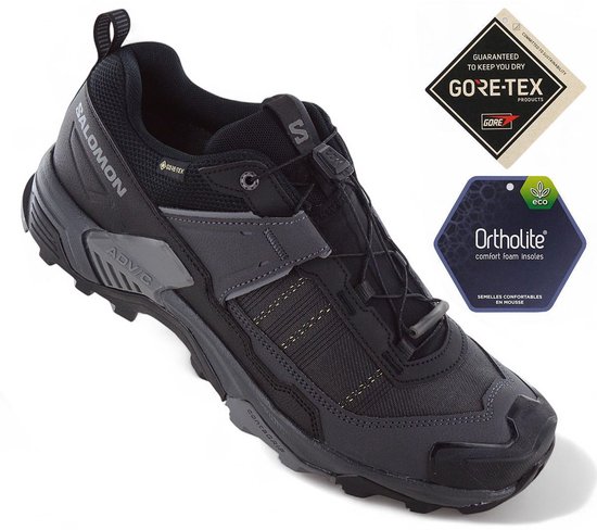 X Ultra 5 GTX Lage Wandelschoen Heren Black/Asphalt/Castlerock 9,5