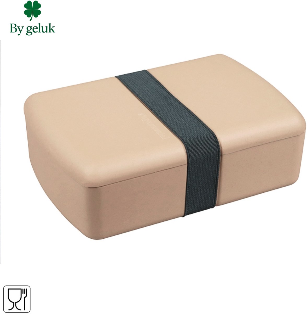 By Geluk broodtrommel Time-Out beige 19 cm