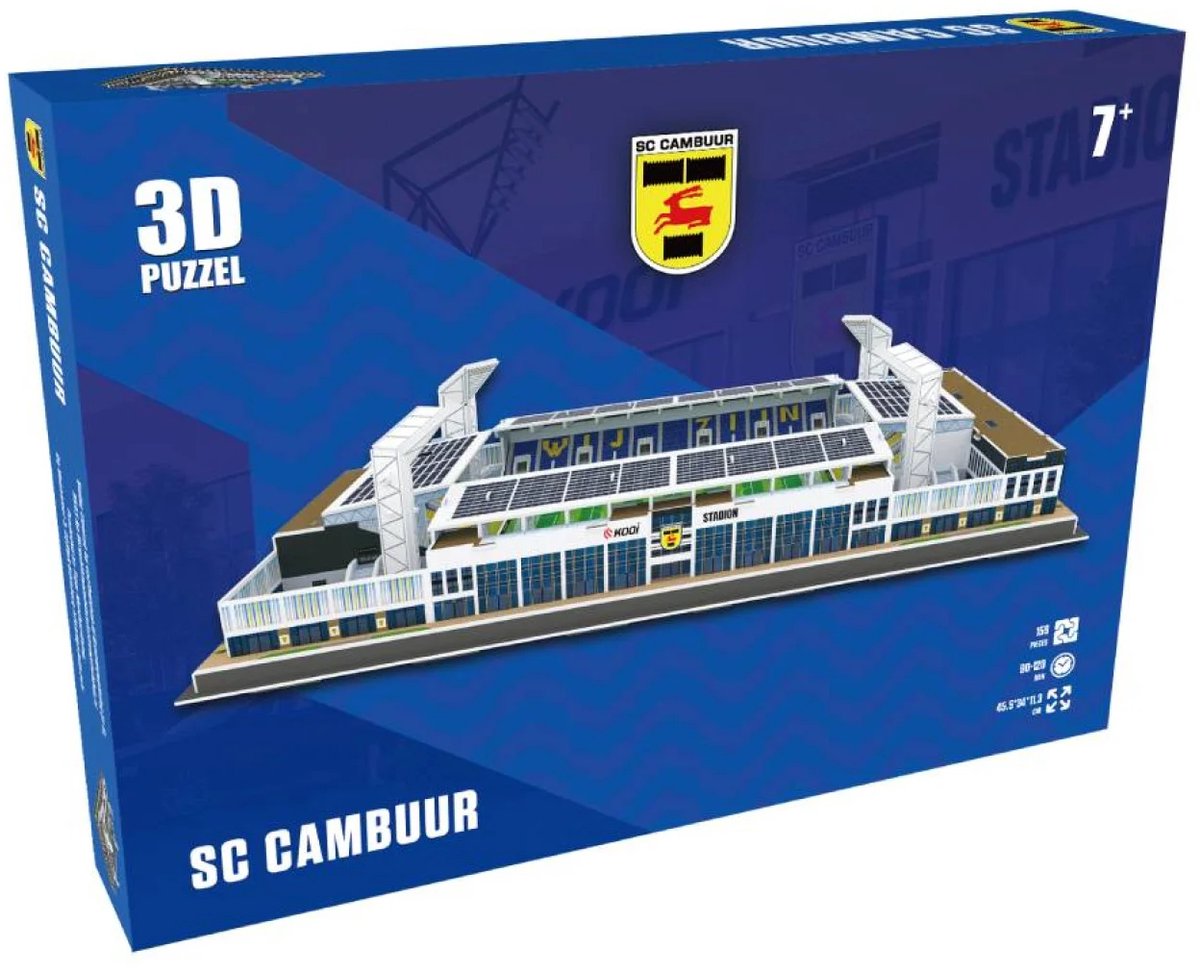 SC Cambuur Kooi Stadion - 3D Puzzel
