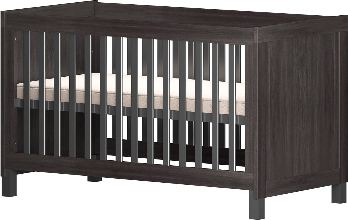 Born Lucky Roxy Meegroei Babykamer 3-Delig – Ledikant, Commode en Kast – Vanaf Geboorte tot ca. 5 Jaar – foto 2