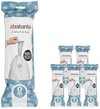 Brabantia PerfectFit sac poubelle avec fermeture code O, 30 litres, 6 rouleaux x 20 pcs - White
