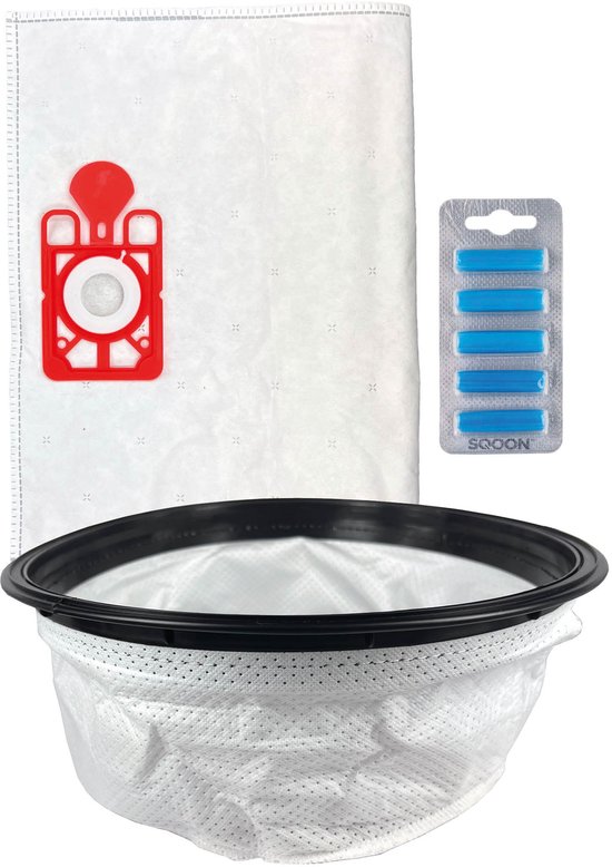 Multaparts® refresh kit geschikt voor Numatic Henry / Hetty: stofzuigerzakken (10), motorfilter (1) & geursticks (5) | O.a. geschikt voor Numatic Henry, Henry Next, Hetty, Hetty Next | Vervanger voor 604115/604165 & 604015 Hepa-Flo
