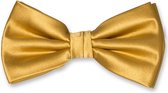 Vlinderdas – vlinderstrik - voorgestrikt - goud
