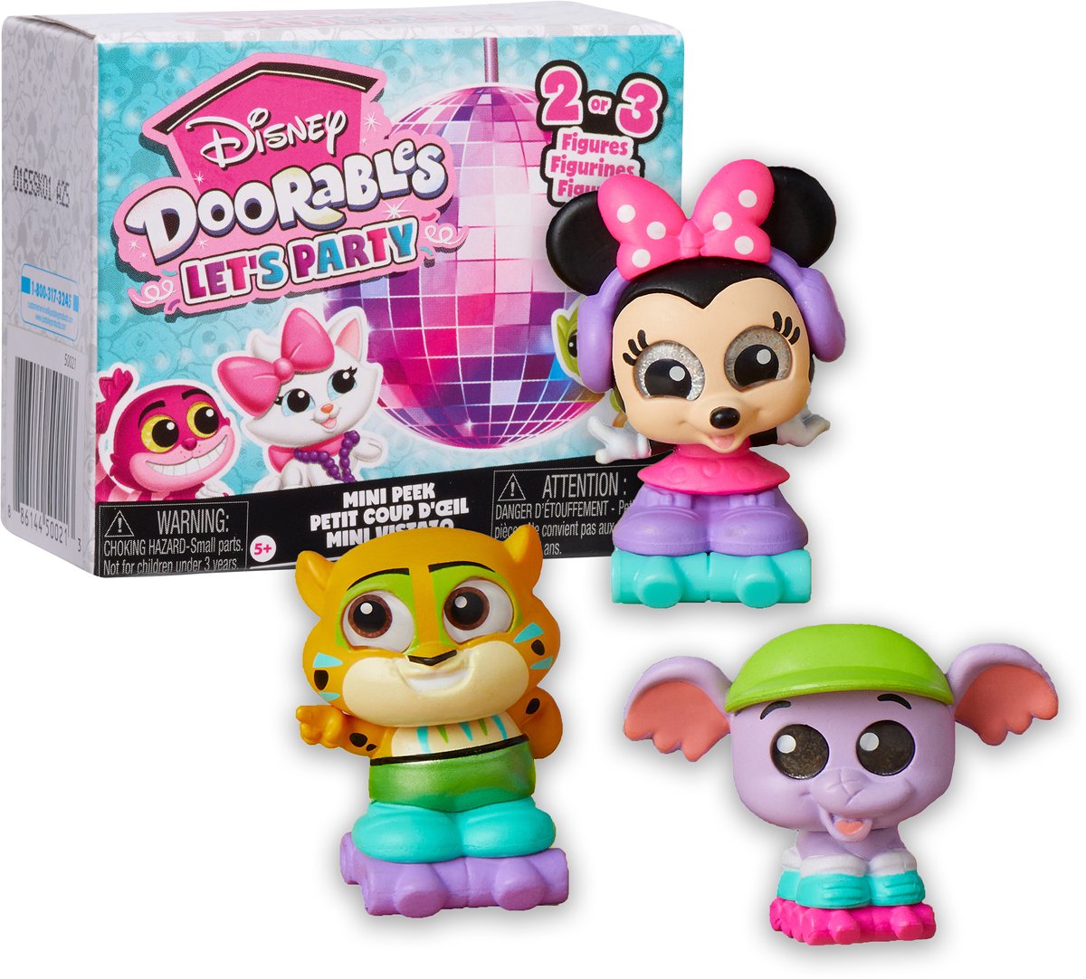 Just Play Doorables mini peek pop up party - disney figuurtjes