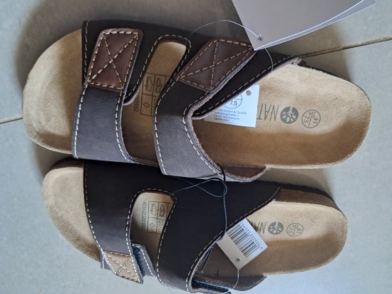 Livergy Heren Slippers Maat 43 Bruin Echt Leer Verstelbare livergy-heren-slippers-maat-43-bruin-echt-leer-verstelbare