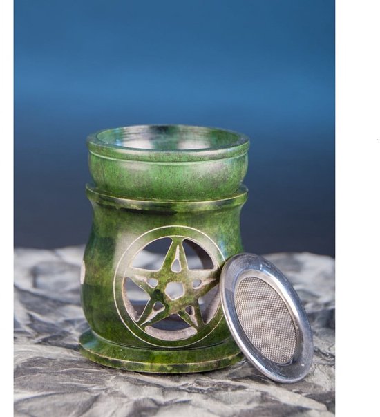 Aromalamp en wierookbrander Pentagram