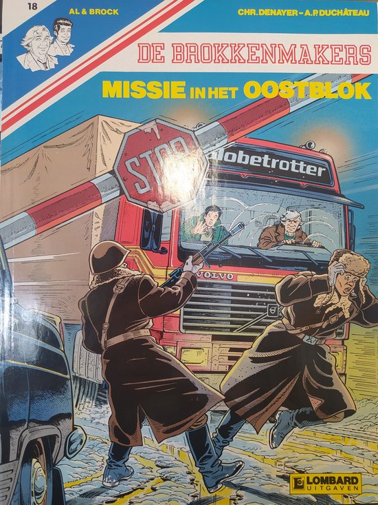 De brokkenmakers Al Russel en Brock 18: Missie in het Oostblok