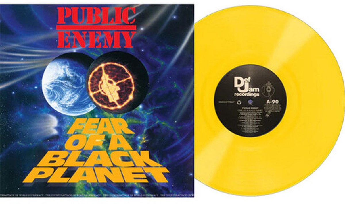 Public Enemy - Fear Of A Black Planet (Yellow LP)
