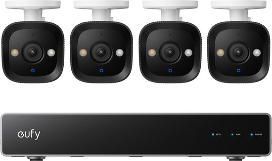 Eufy E40 4K PoE Bewakingscamera Systeem met NVR - ANKER TECHNOLOGY (UK) LTD - €759,00