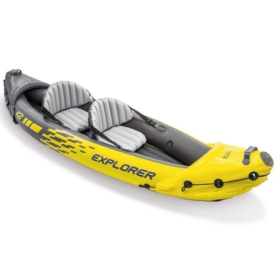 Intex Kajak Explorer K2 Tweepersoons Boot - Geel