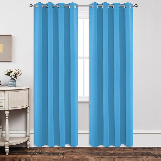 Stiio Verduisterende gordijnen voor kinderen, 2 panelen, ster uitsparing ombre streep regenboog gordijnen lichtblokkerende raambekleding voor meisjes Stiio Verduisterende gordijnen voor kinderen, 2 panelen, ster uitsparing ombre streep regenboog gordijnen lichtblokkerende raambekleding voor meisjes