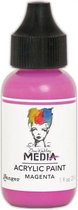 Hobbyverf - Ranger Dina Wakley - Media heavy body acrylverf -  Magenta - 29ml