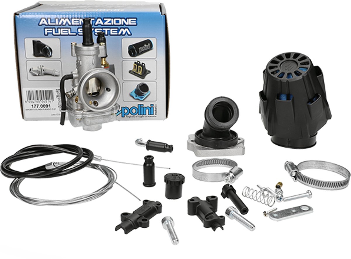 Carburateurset Piaggio 2-takt 21mm Polini 177.0091