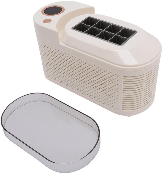 Elektrische IJsmaker - Compact Apparaat - Snelle IJsblokjes - Automatische IJsformatie - 25x18x17 cm - Zwart — afbeelding 2