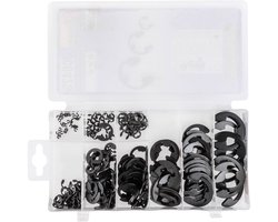 Set van 300 E-ringen / Borgringen – Assortiment in Opbergdoos | Veerstaal