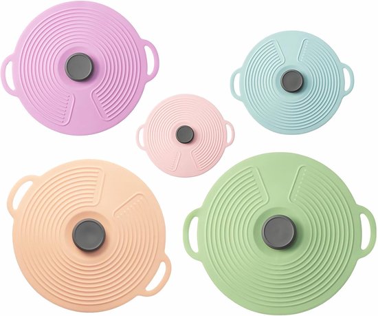 Onlyfire Set Van 8 Siliconen Voetjes Voor Gasgrilldeksel – 4x 5mm & 4x 6mm – Schok- & Geluiddempend – Krasbestendig – Hittebestendig – Universeel Voor De Meeste Gasgrills
