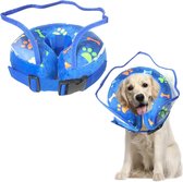Blind Animal Anti Collision Ring, Pet Anti-Collision Ring, Adjustable Halo Blind Dog Harness Circle, Small Dog Tail Guard (MYFZ02