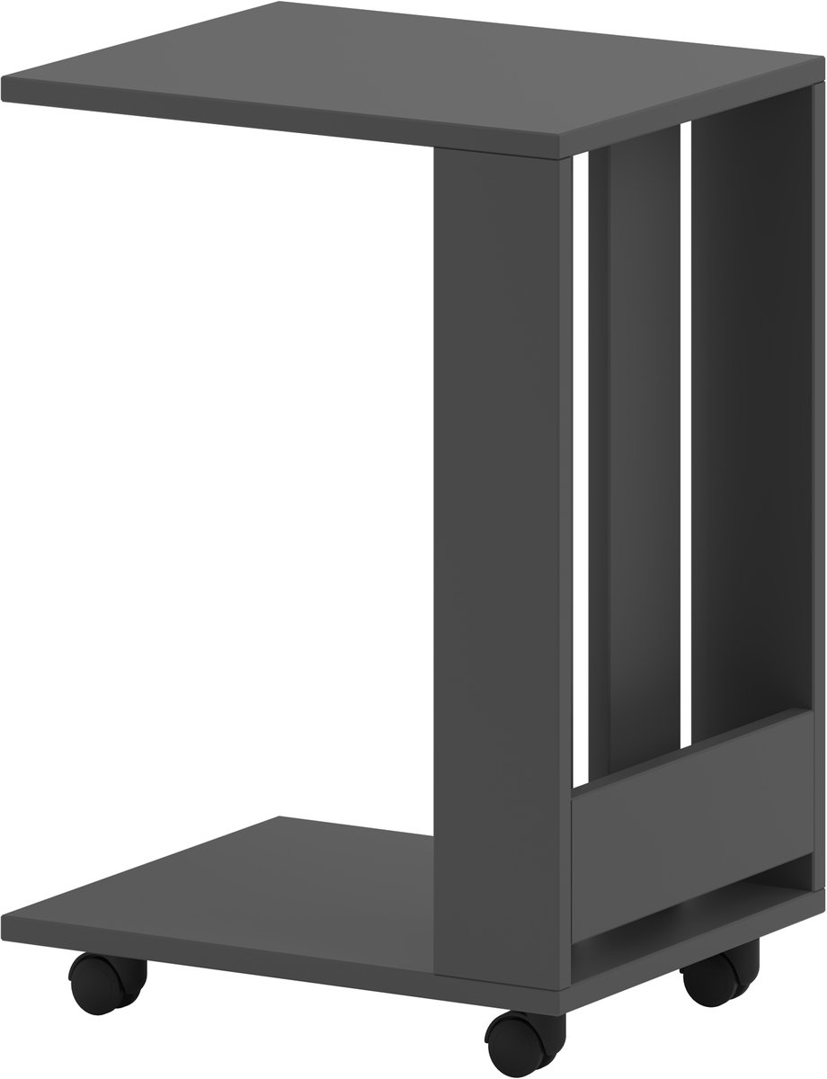 Hocus Picus Bijzettafel - Antraciet - 37x60 cm