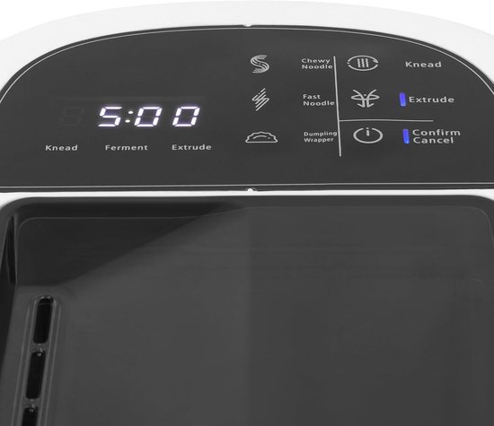 RFWR® Automatische elektrische pastamachine met 13 snijkoppen en 360°-kneden van RFWR — afbeelding 3