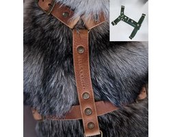 Cooper & Quint No Fuss Y-Tuig - Zwart - Extra Large - Zilver