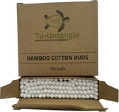 Tu-Untangle - Bamboe wattenstaafjes - 400 stuks - Duurzaam - Milieuvriendelijk