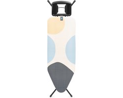 Brabantia Strijkplank C - voor Strijkijzer - 124 x 45 cm - Spring Bubbles