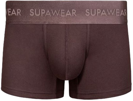 Supawear Ribbed Trunk Peppercorn - TAILLE L - Sous-vêtements homme - Boxer pour homme - Boxer homme