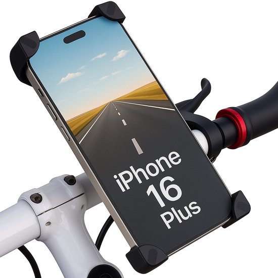 360 graden telefoonhouder fiets - Universele smartphone houder voor op de fiets of mountainbike - Stevige fietshouder voor je telefoon