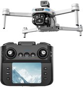 Drone SG901 sans balais, GPS MAX, professionnel, 8K HD, évitement d'obstacles aériens, avec grand écran, télécommande, pliable - White, GPS