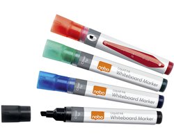 Whiteboardmarker nobo liquid schuin ass 4mm | 12 stuks