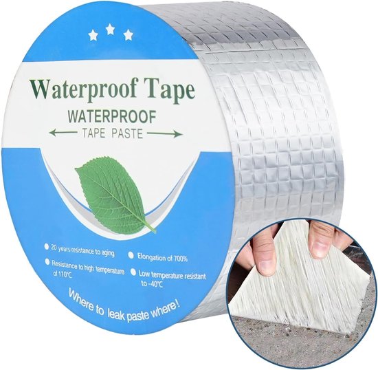 Foto: Aluminiumfolietape is een speciale afdichtingstape die is ontwikkeld voor het afdichten van oppervlakken en het bevestigen van materialen bij extreme temperaturen dit maakt de tape ideaal voor gebruik in omgevingen met hoge temperaturen zoals de bo