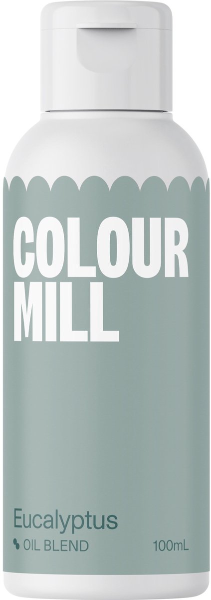 Colour Mill Oil Blend Voedingskleurstof op Oliebasis - Eucalyptus - 100 ml