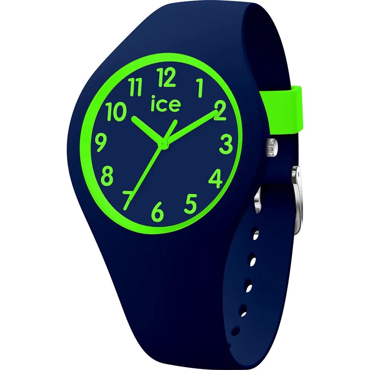 Ice Watch ICE ola kids - Dino 024805 Horloge - Siliconen - Blauw - Ø 33 mm