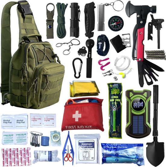 12 po 1 Kit de survie SOS extérieur Fournitures Haiti