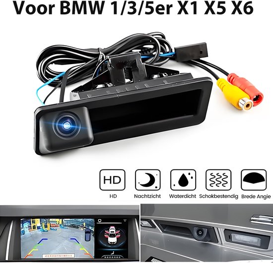 Achteruitrijcamera Geschikt voor BMW E60 E61 E70 E90 E91 E92 E93 E84 E88 E82 E71 E72