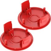 Spoeldeksel - 2-stuks geschikt voor Bosch AFS 23-27 elektrische bosmaaier - geschikt voor Bosch AFS 23-37 elektrische bosmaaier