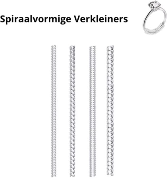 Onzichtbare ringen, 16 stuks, 4 maten, siliconen ringverkleiner Onzichtbare ringen, 16 stuks, 4 maten, siliconen ringverkleiner
