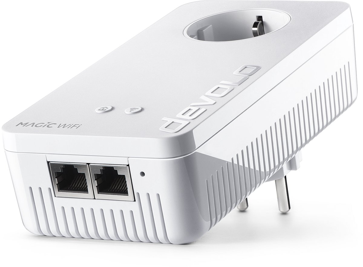 devolo Magic 2 WiFi 6 Next - Powerline Adapter - Mesh WiFi - WiFi 6 - 3000 Mbps - Uitbreidingsadapter - NL