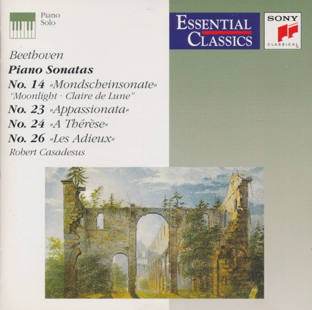 Pianosonates 14,23,24,26