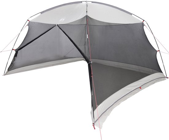 vidaXL - Muskietentent - Grijs - 380 - x - 380 - x - 225 - cm - Polyester - en - Fiberglas van Vidaxl — afbeelding 5