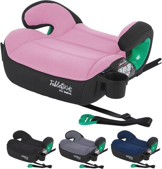 Stoelverhoger voor Auto Kinderen tot 5 Jaar met ISOFIX en Veiligheidsharnas