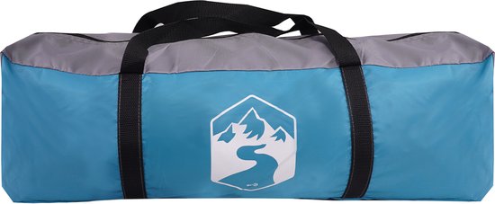 vidaXL - Familietent - Tipi - Blauw - voor - 8 - Personen - - - Waterdicht van Vidaxl — afbeelding 4