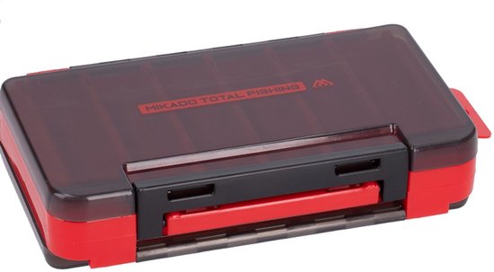 Boîte de pêche double face H1906 – 17,5 x 10,5 x 3,8 cm – Boîte de rangement compacte pour Leurres et Accessoires de vêtements pour bébé - Tacklebox