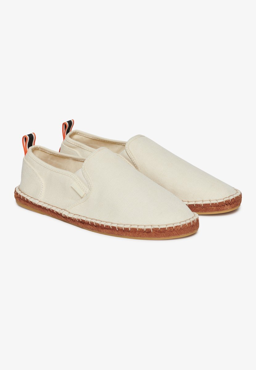 Superdry Canvas espadrilles Heren Espadrilles Creme